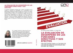 LA EVALUACIÓN DE DESEMPEÑO EN LAS FUNCIONES DIRECTIVAS Y SUS EFECTOS - Caballero, Dra. Blanca Estela;Vidal, Jorge