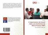 L¿organisation du travail dans une Institution de Micro-Finance (IMF)