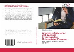 Análisis situacional del docente investigador: Universidad Peruana