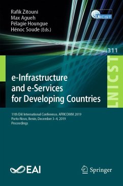Cover e-Infrastructure and e-Services for Developing Countries