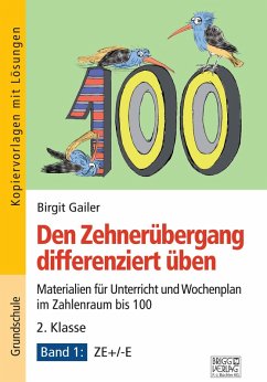 Cover Den Zehnerübergang differenziert üben - 2. Klasse / Band 1