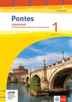 Pontes Gesamtband 1. Arbeitsheft mit Vokabeltrainer 1. Lernjahr