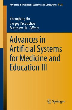 Cover Advances in Artificial Systems for Medicine and Education III (eBook, PDF)