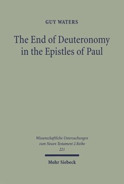 The End of Deuteronomy in the Epistles of Paul (eBook, PDF) Cover The End of Deuteronomy in the Epistles of Paul (eBook, PDF)