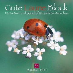 Gute Laune Block - Marienkäfer