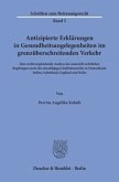 Antizipierte Erklärungen in Gesundheitsangelegenheiten im grenzüberschreitenden Verkehr.