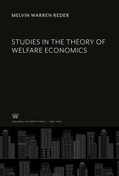 Cover Studies in the Theory of Welfare Economics