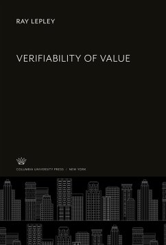 Verifiability of Value - Lepley, Ray