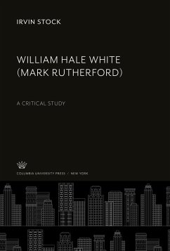 William Hale White (Mark Rutherford) - Stock, Irvin