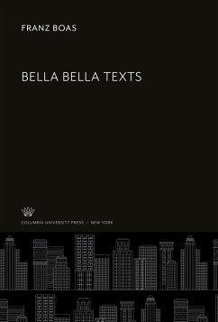 Bella Bella Texts - Boas, Franz