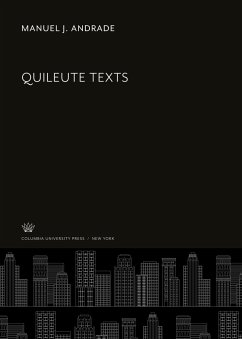 Quileute Texts - Andrade, Manuel J.