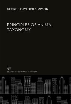 Principles of Animal Taxonomy - Simpson, George Gaylord