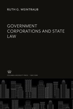 Government Corporations and State Law - Weintraub, Ruth G.