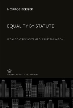Equality by Statute - Berger, Morroe