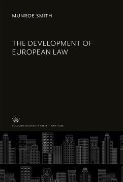 The Development of European Law - Smith, Munroe