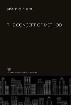 The Concept of Method - Buchler, Justus