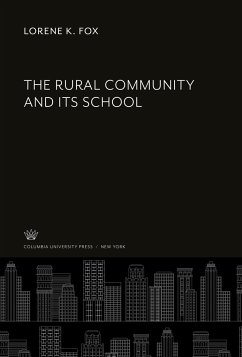 Cover The Rural Community and Its School