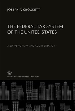 Cover The Federal Tax System of the United States