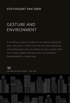 Gesture and Environment - Veen, Stuyvesant van