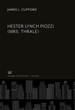 Cover Hester Lynch Piozzi (Mrs. Thrale)