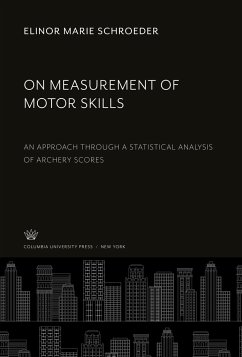 Cover On Measurement of Motor Skills