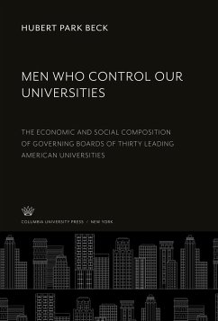 Cover Men Who Control Our Universities