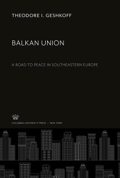 Balkan Union - Geshkoff, Theodore I.