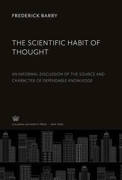 The Scientific Habit of Thought - Barry, Frederick