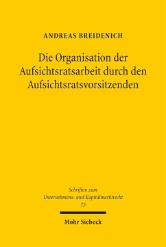 Cover Die Organisation der Aufsichtsratsarbeit durch den Aufsichtsratsvorsitzenden (eBook, PDF)