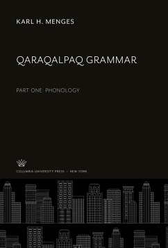 Qaraqalpaq Grammar - Menges, Karl H.