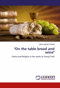 "On the table bread and wine"
