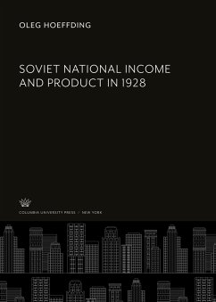 Soviet National Income and Product in 1928 - Hoeffding, Oleg