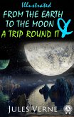 From the Earth to the Moon and a Trip Round It (illustrated) (eBook, ePUB)