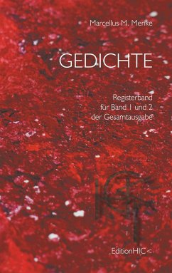 Gedichte Registerband - Menke, Marcellus M.