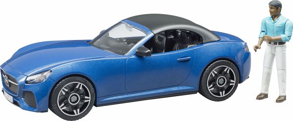 Bruder 03481 Bruder Roadster mit Fahrer Bruder 03481 Bruder Roadster mit Fahrer