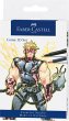 Faber-Castell Tuschestifte Comic 3D Set - Bild 1