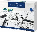 Faber-Castell Tuschestifte Pitt Artist Pens, Manga Starter Set