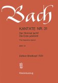 Der Himmel lacht, die Erde jubilieret - Kantate Nr. 31 für Soli (STB), gem. Chor und Orchester - Klavierauszug