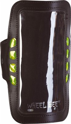 Cover Wheel-Bee 950015 - LED Sport Armband Night Hawk, für Fitness & Running, passend für Handys bis 5,5 Zoll
