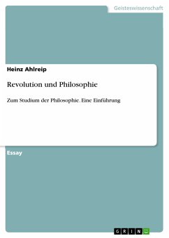 Revolution und Philosophie (eBook, PDF) - Ahlreip, Heinz