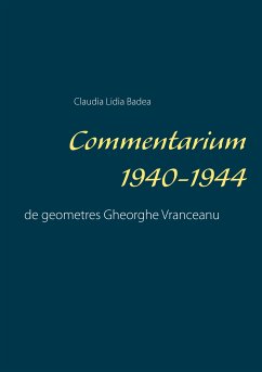 Commentarium 1940-1944 (eBook, ePUB) - Badea, Claudia Lidia