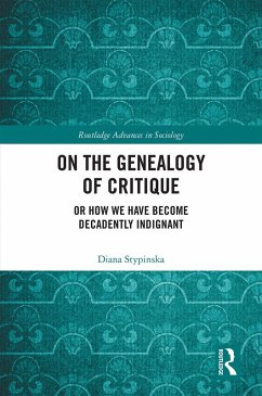 On the Genealogy of Critique (eBook, PDF) - Stypinska, Diana