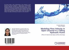 Modeling Flow Velocity in Open Channel in a Tilting Hydraulic Flume