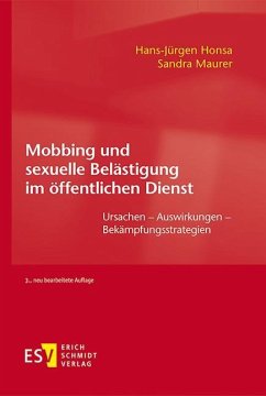 Mobbing und sexuelle Belästigung im öffentlichen Dienst - Honsa, Hans-Jürgen;Maurer, Sandra