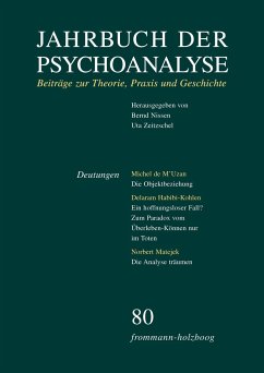 Deutungen / Jahrbuch der Psychoanalyse 80