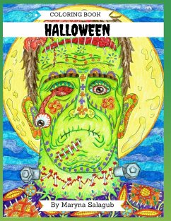 Halloween coloring book - Salagub, Maryna
