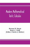 Modern Mathematical Texts; Calculus