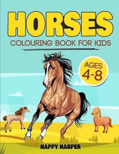 Horses Colouring Book - Hall, Harper