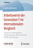 Arbeitswerte der Generation Y im internationalen Vergleich (eBook, PDF)
