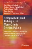 Biologically Inspired Techniques in Many-Criteria Decision Making (eBook, PDF)